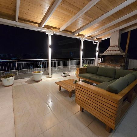 Apartmán Penthouse Nea Smirni Atény Exteriér fotografie