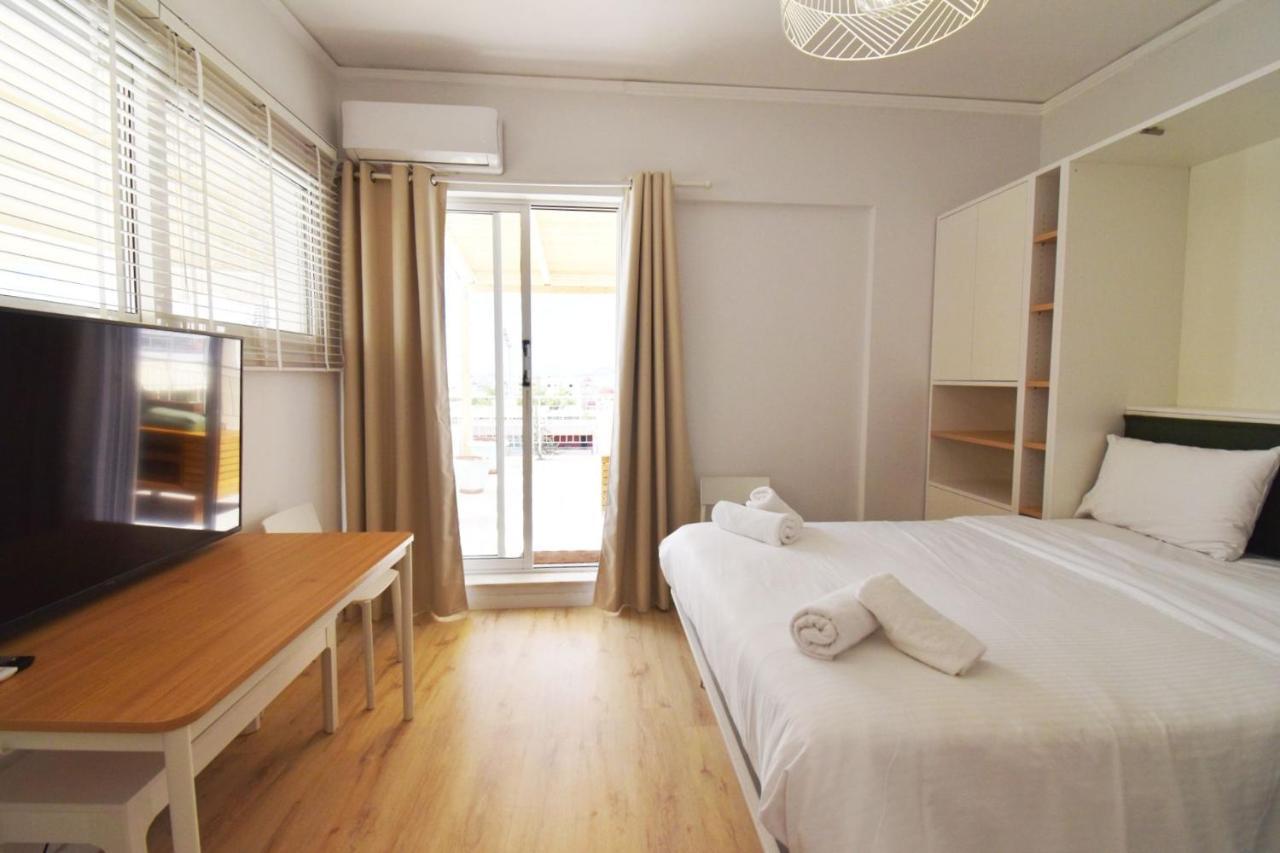 Apartmán Penthouse Nea Smirni Atény Exteriér fotografie