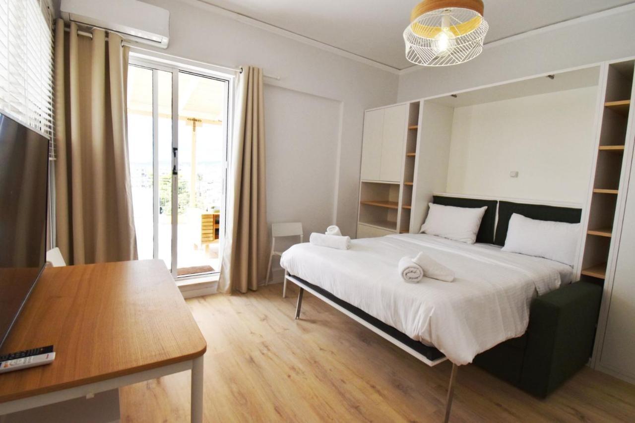 Apartmán Penthouse Nea Smirni Atény Exteriér fotografie