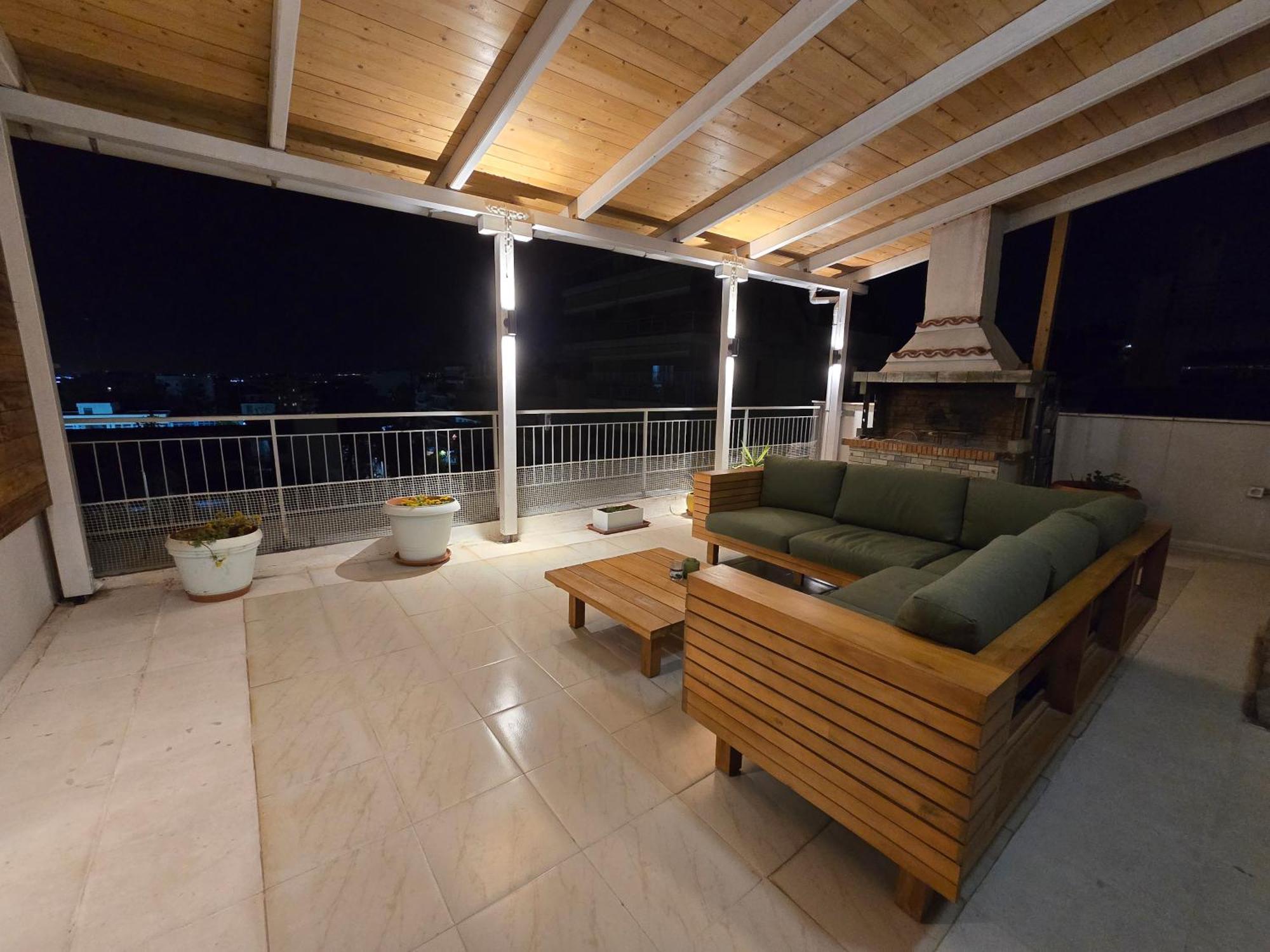 Apartmán Penthouse Nea Smirni Atény Exteriér fotografie